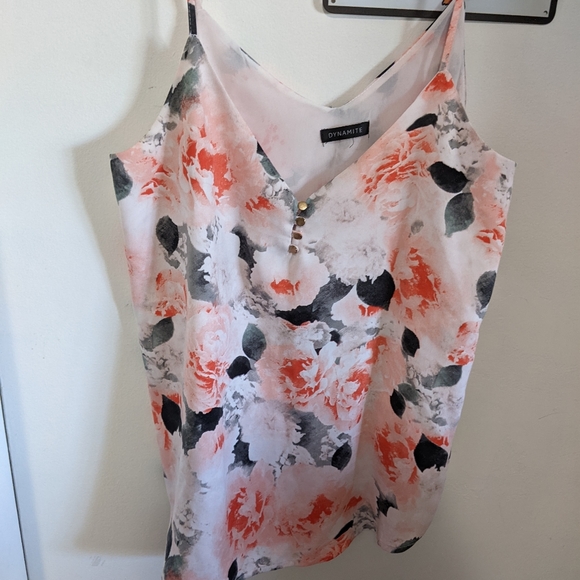 Ladies floral tank top - Picture 4 of 4